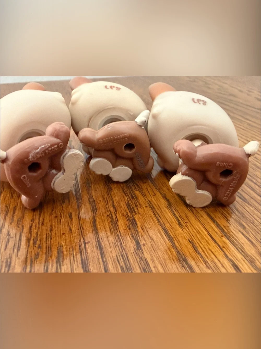 Three Littlest Pet Shop G7 Series 2 #73 German Shepherds